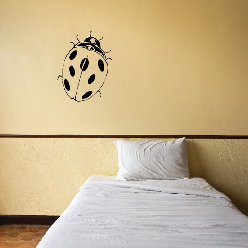 Image of Cute Nature Lady Bug Decal