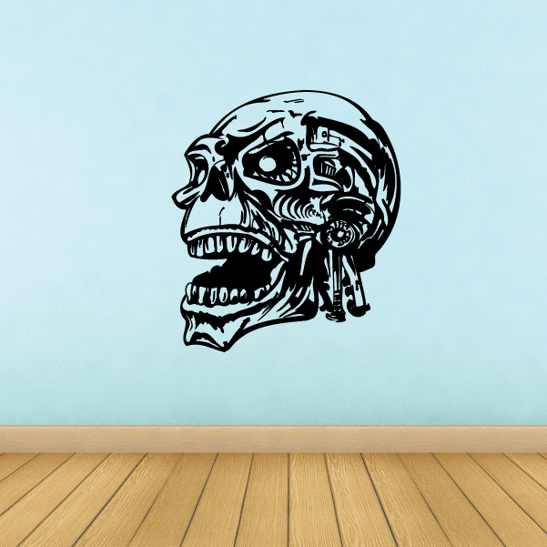 Image of Cyber Skull Decals