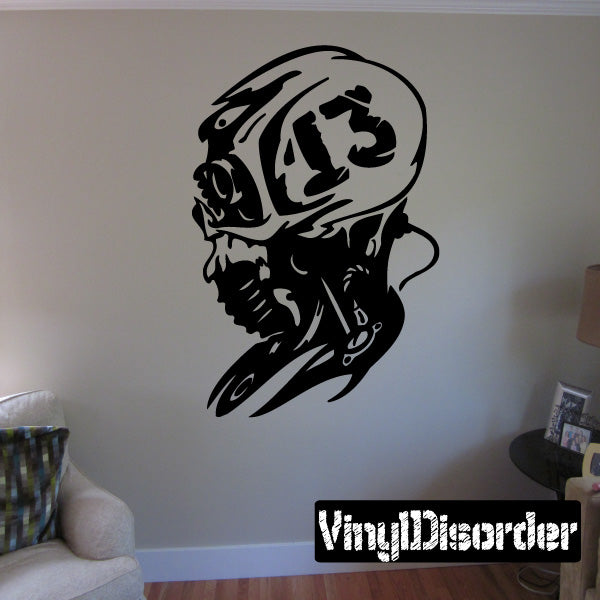 Image of Cyber Skull Decals