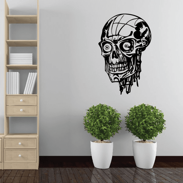 Image of Cyber Skull Decals