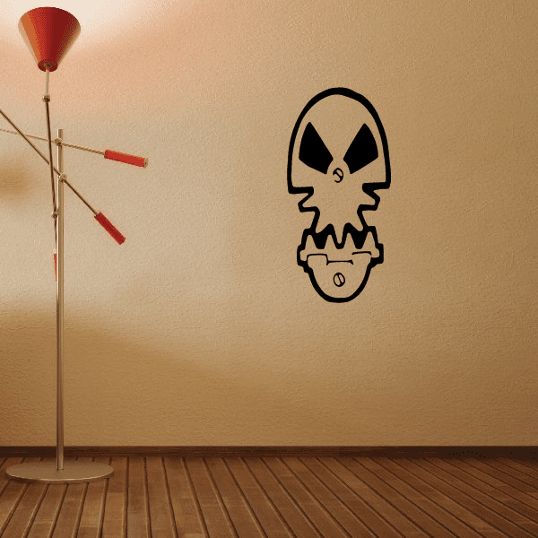 Image of Cyber Skull Decals