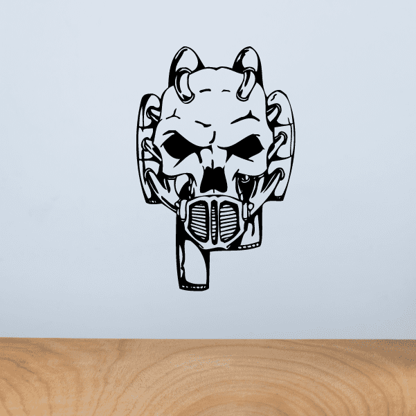 Image of Cyber Skull Decals