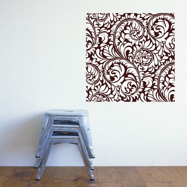 Image of Damask Pattern Stickers