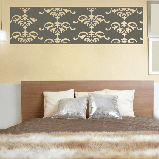 Image of Damask Wall Decal - Vinyl Decal - Car Decal - Vd005