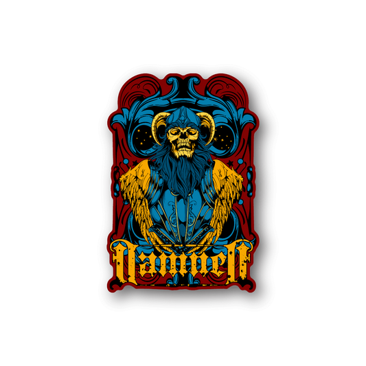 Image of Dammed Beastman Sticker