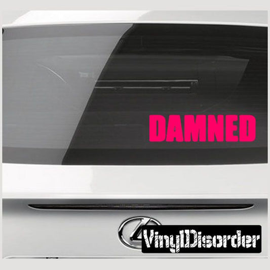 Image of Damned Band Decal