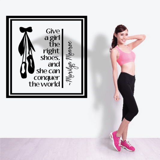 Image of Dance Shoes Wall Decal - Vinyl Decal - Car Decal - Vd007