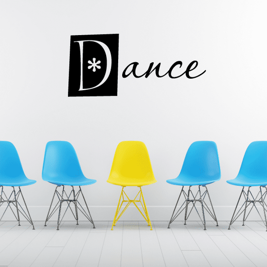 Image of Dance Sports hobbies Outdoor Vinyl Wall Decal Sticker Mural Quotes Words HB011