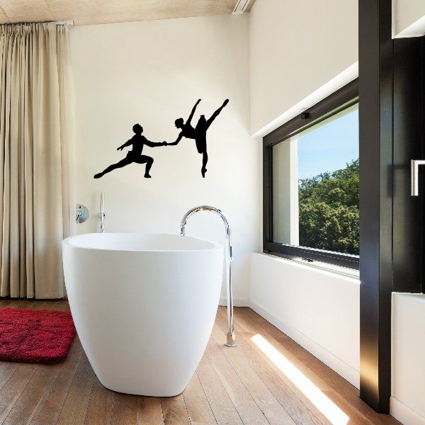 Image of Dance Wall Decal - Vinyl Decal - Car Decal - AL 033