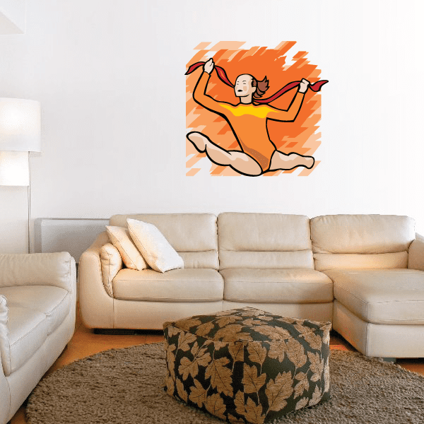 Dance Dance Dance Wall Decal - Vinyl Sticker For Walls, Cars, Windows, Removable Decor, No Background
