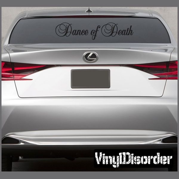 Image of Dances of death Decal