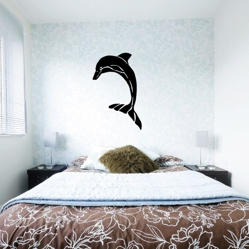 Image of Dancing Dolphin Flip Decal