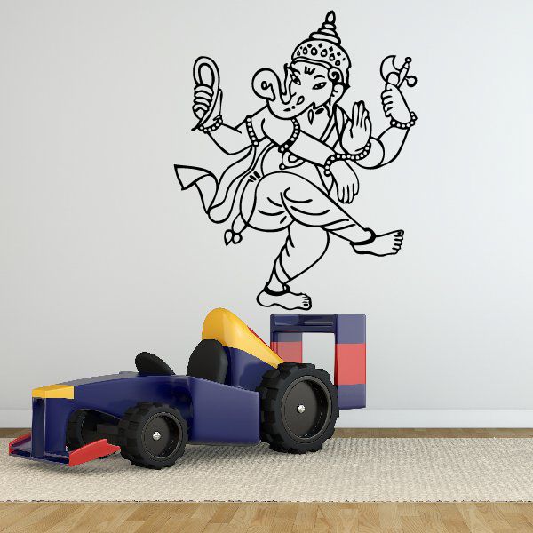 Image of Dancing Ganesh Decal