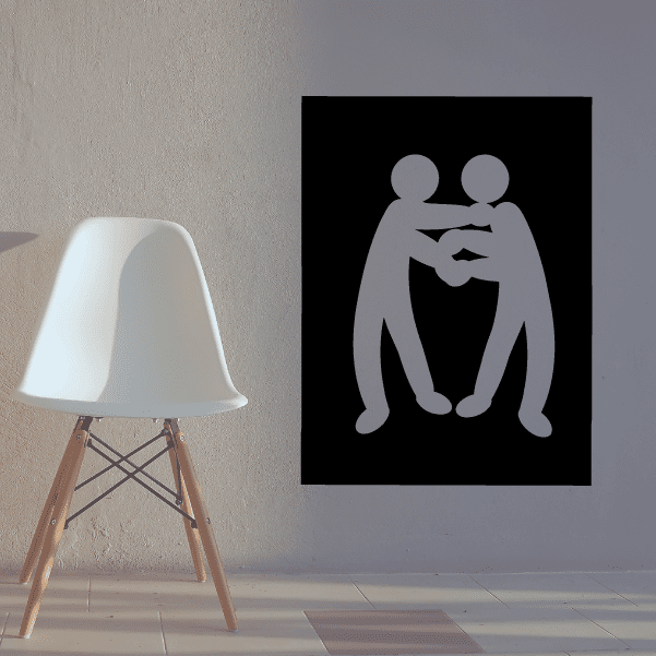 Image of Dancing Wall Decal - Vinyl Decal - Car Decal - Bl003