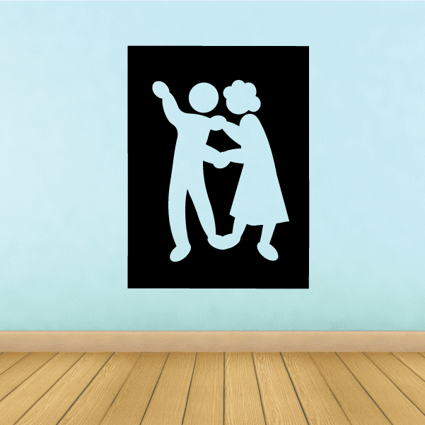 Image of Dancing Wall Decal - Vinyl Decal - Car Decal - Bl004