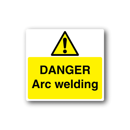 Image of Danger Arc Welding Sticker