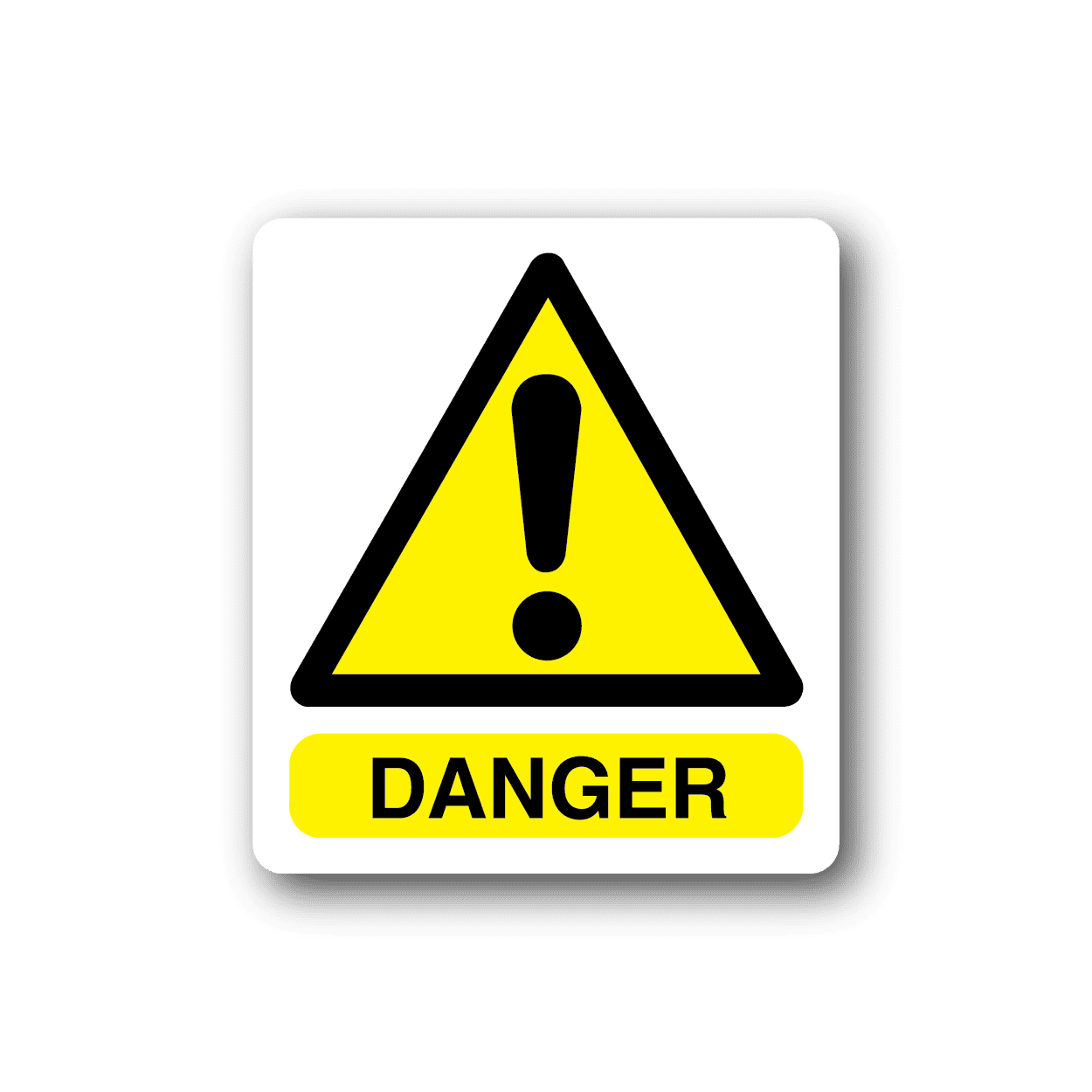 Image of Danger Danger Sticker 