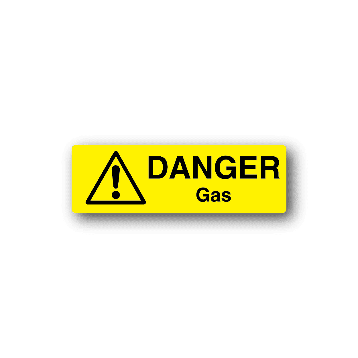 Image of Danger Gas Sticker