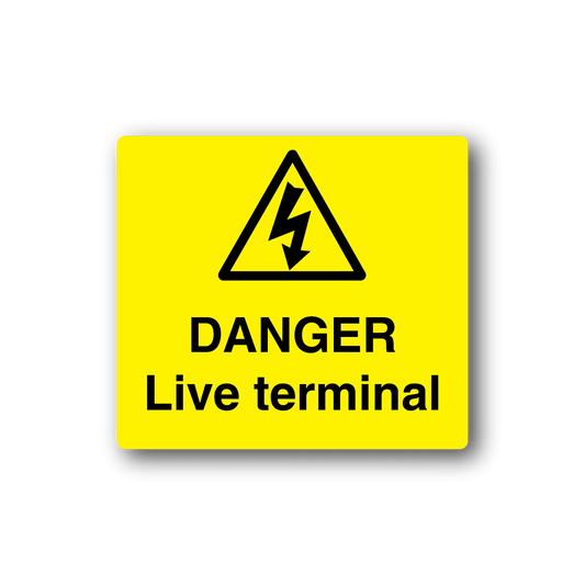 Image of Danger Live Terminal Sticker