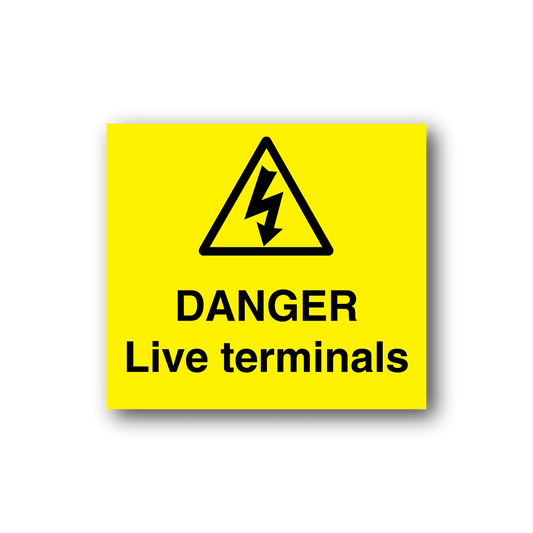 Image of Danger Live Terminals Sticker