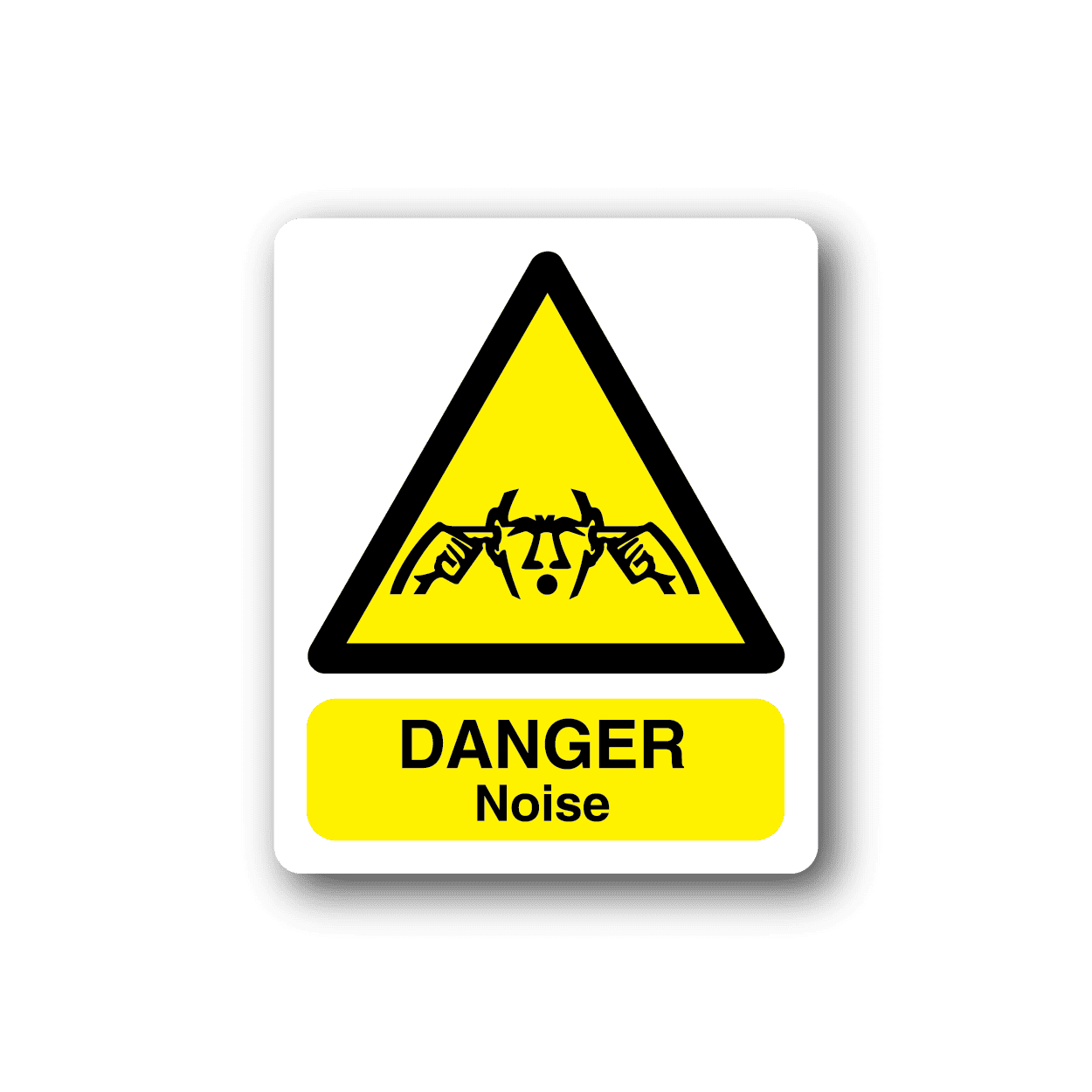 Image of Danger Noise Sticker