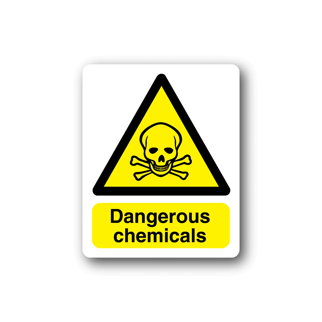 Image of Dangerous Chemicals Sticker