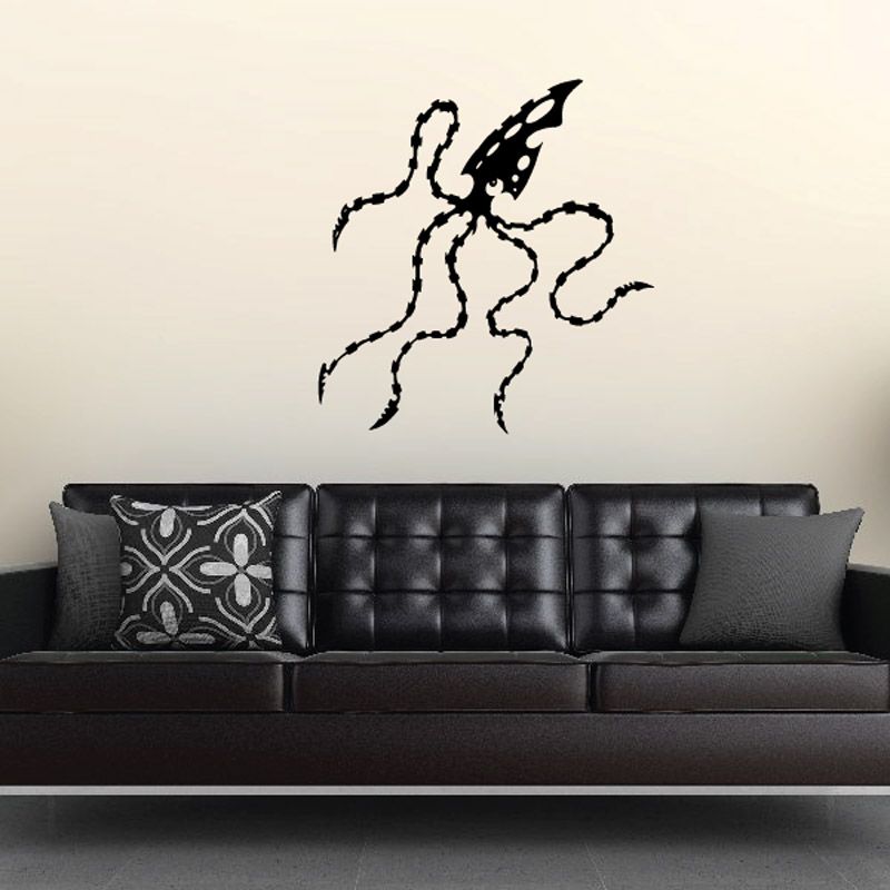 Image of Dangle Squid Decal