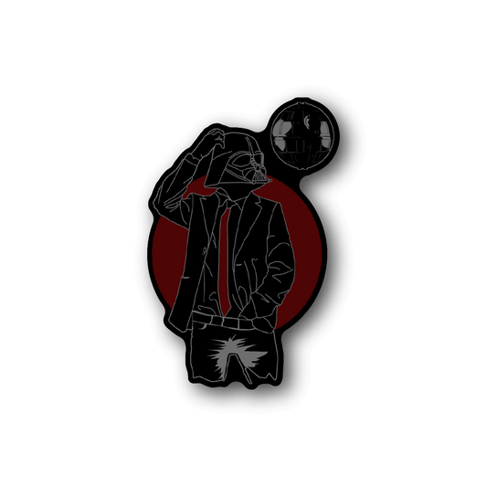 Image of Darth Dapper Sticker