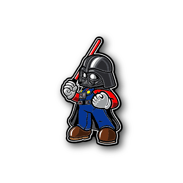 Image of Darth Plumber Sticker