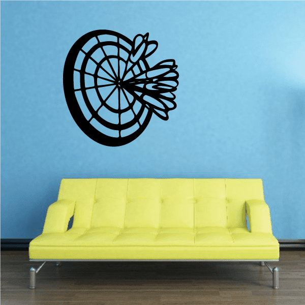 Image of Darts Wall Decal - Vinyl Decal - Car Decal - CDS009