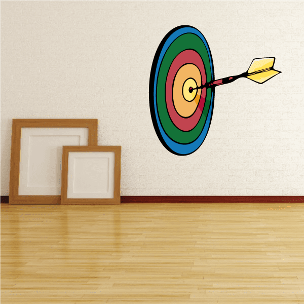 Image of Darts Wall Decal - Vinyl Sticker - Car Sticker - Die Cut Sticker - CDScolor0070