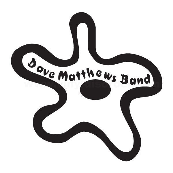 Image of Dave Matthews Band Logo Decal