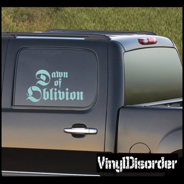 Image of Dawn of Oblivion Decal