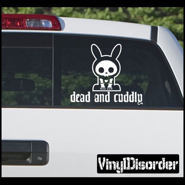 Image of Dead and cuddly Decal