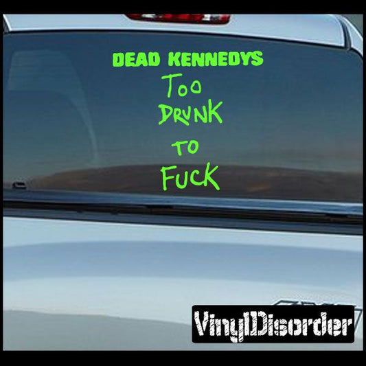 Image of Dead Kennedys TDTF Decal