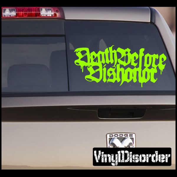 Image of Death Before Dishonor Decal