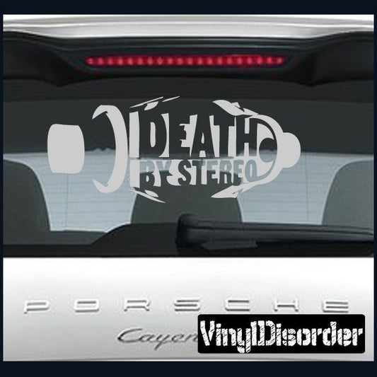 Image of Death By Stereo Decal