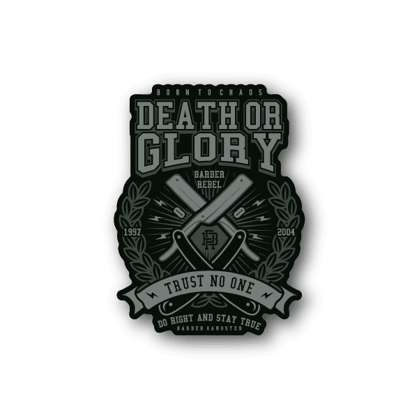 Image of Death or Glory Trust No One Sticker