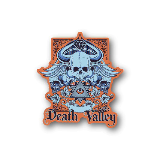 Image of Death Valley Skull Sticker