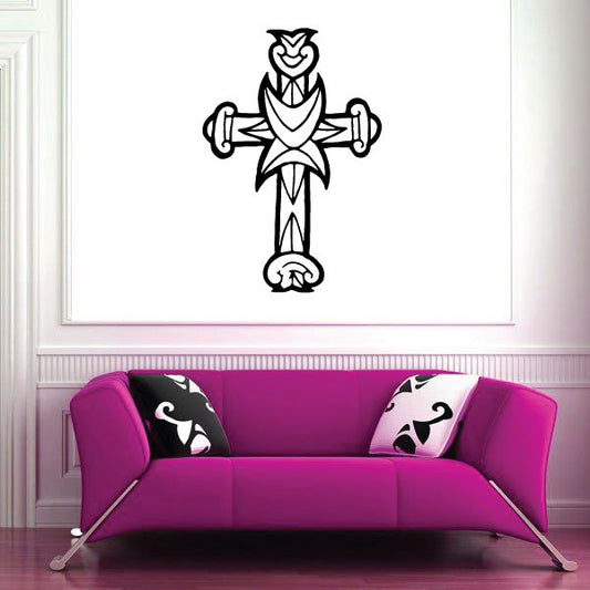 Image of Decorative Cross Decal