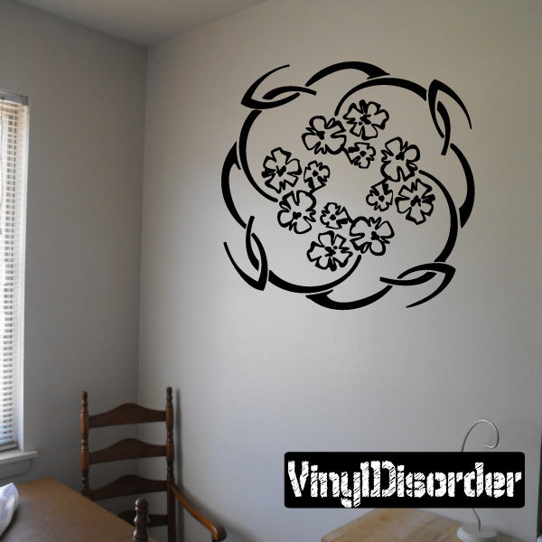 Image of Decorative Flower Decals