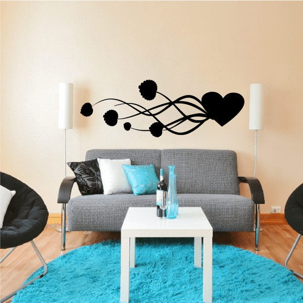 Image of Decorative Heart Decals