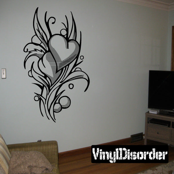 Image of Decorative Heart Decals