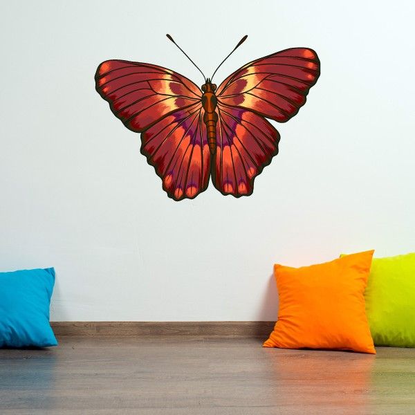 Image of Deep Brown Butterfly Decal