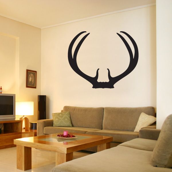 Image of Deer Antlers Decal