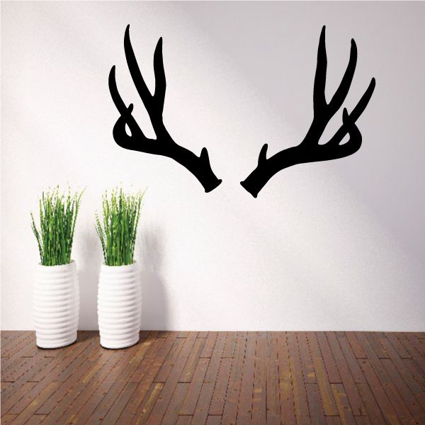 Image of Deer Antlers Decal