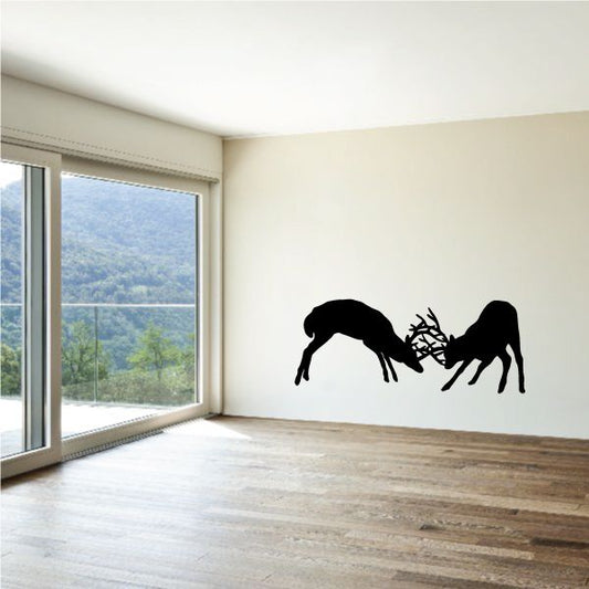 Image of Deer Battle Decal