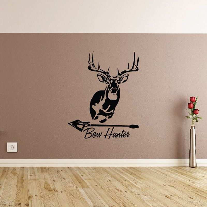 Image of Deer Bow Hunter Decal