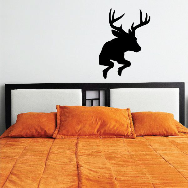 Image of Deer Buck Hanging Decal