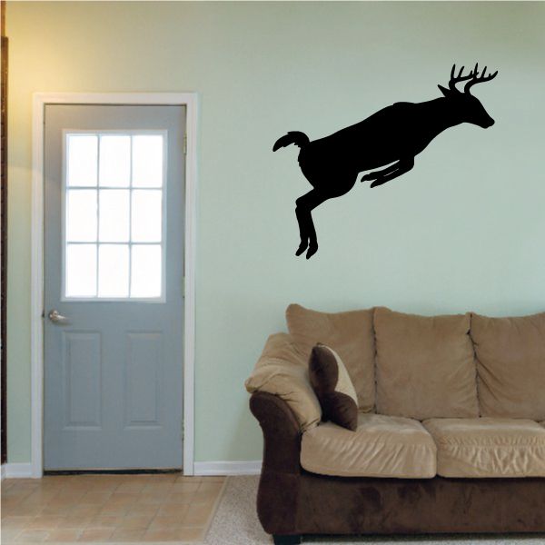 Image of Deer Buck High Jump Decal